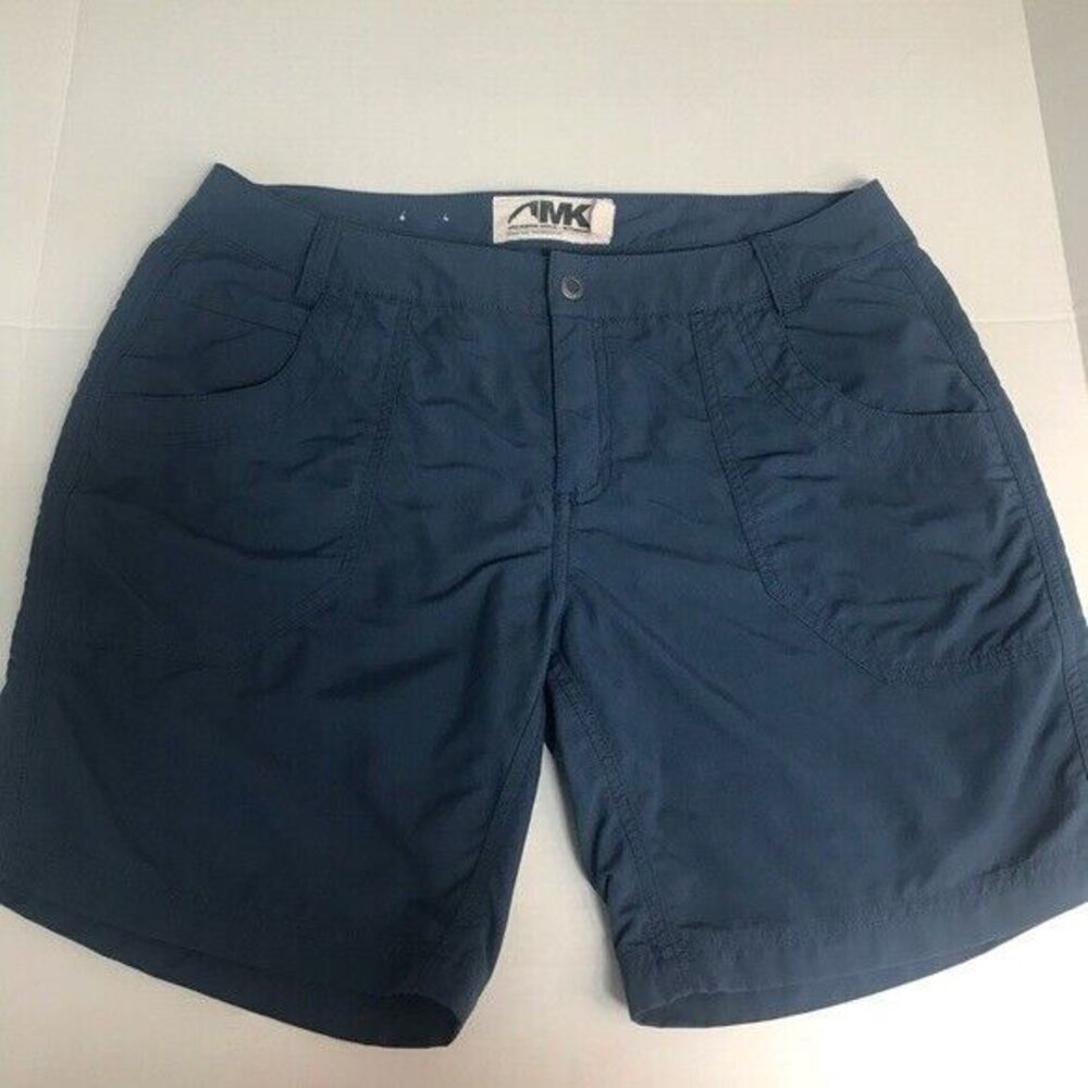 MK MOUNTAIN KHAKIS Jackson Hole Hiking Outdoors Blue size 8 Nylon Shorts